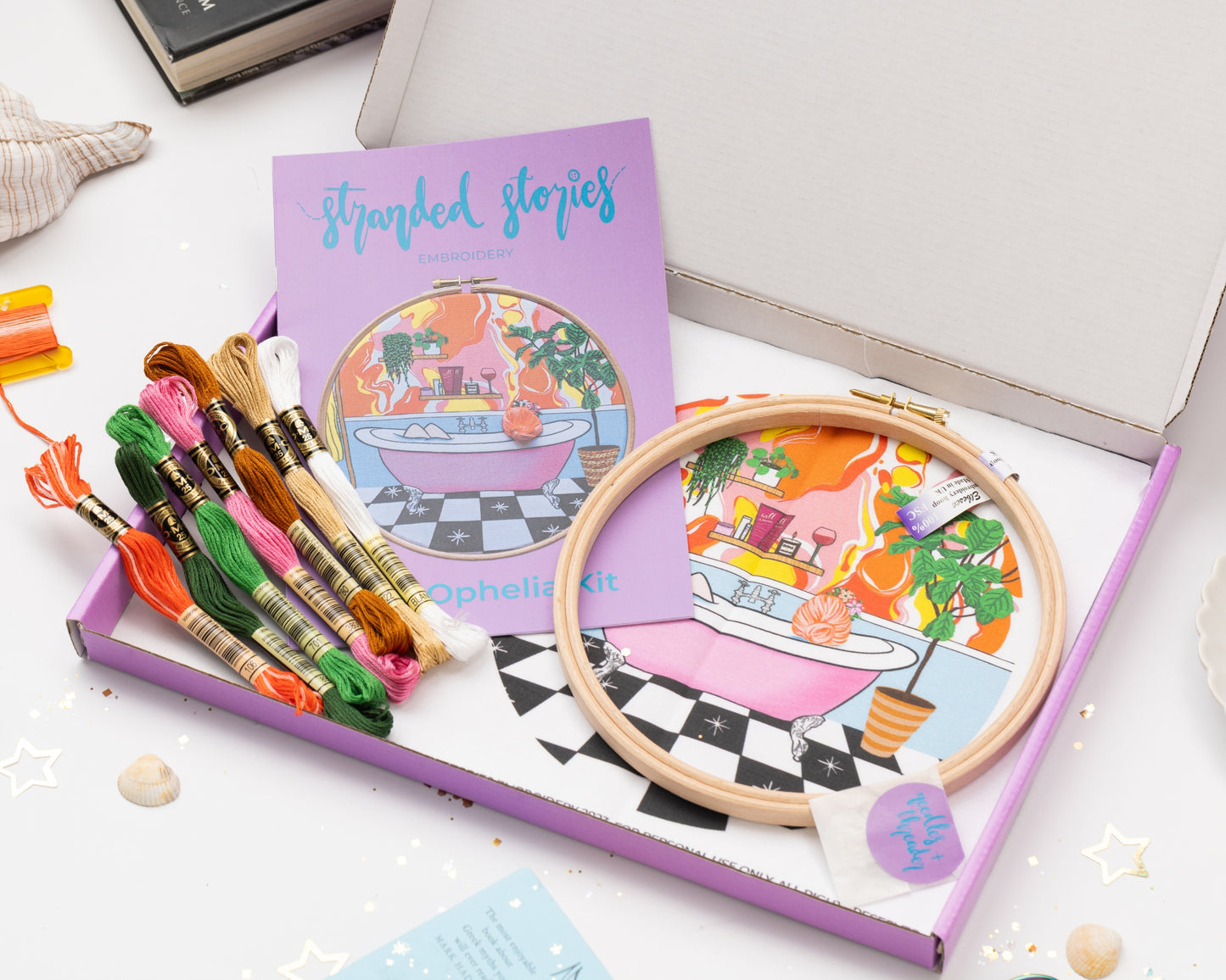 ‘Ophelia’ 3D Hair Embroidery Kit