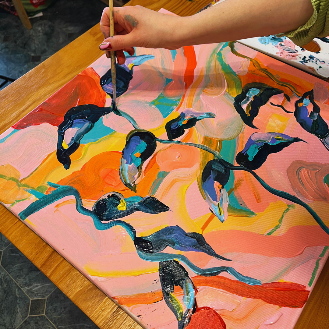 Abstract Acrylic Painting Kit