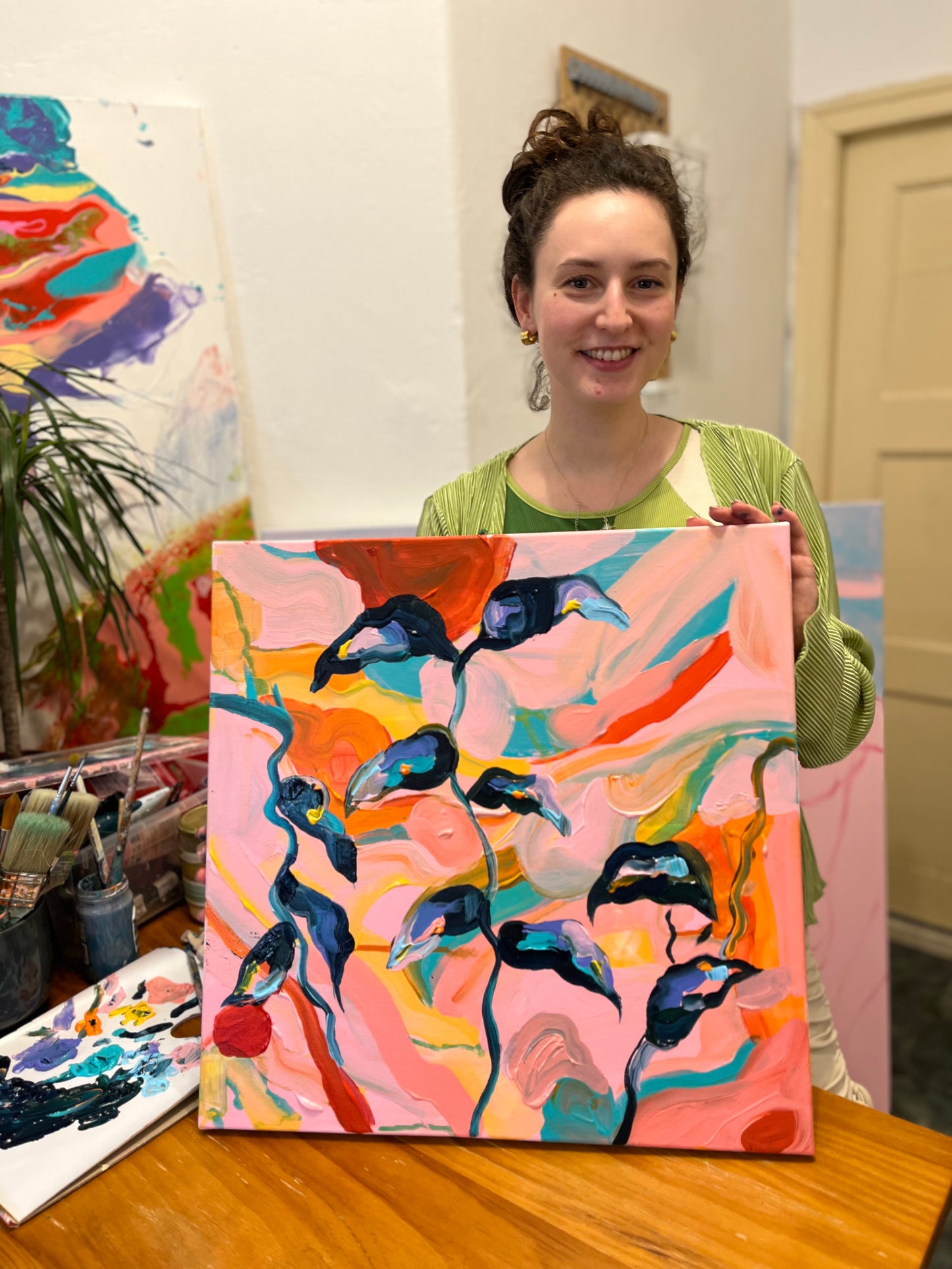 Abstract Acrylic Painting Kit