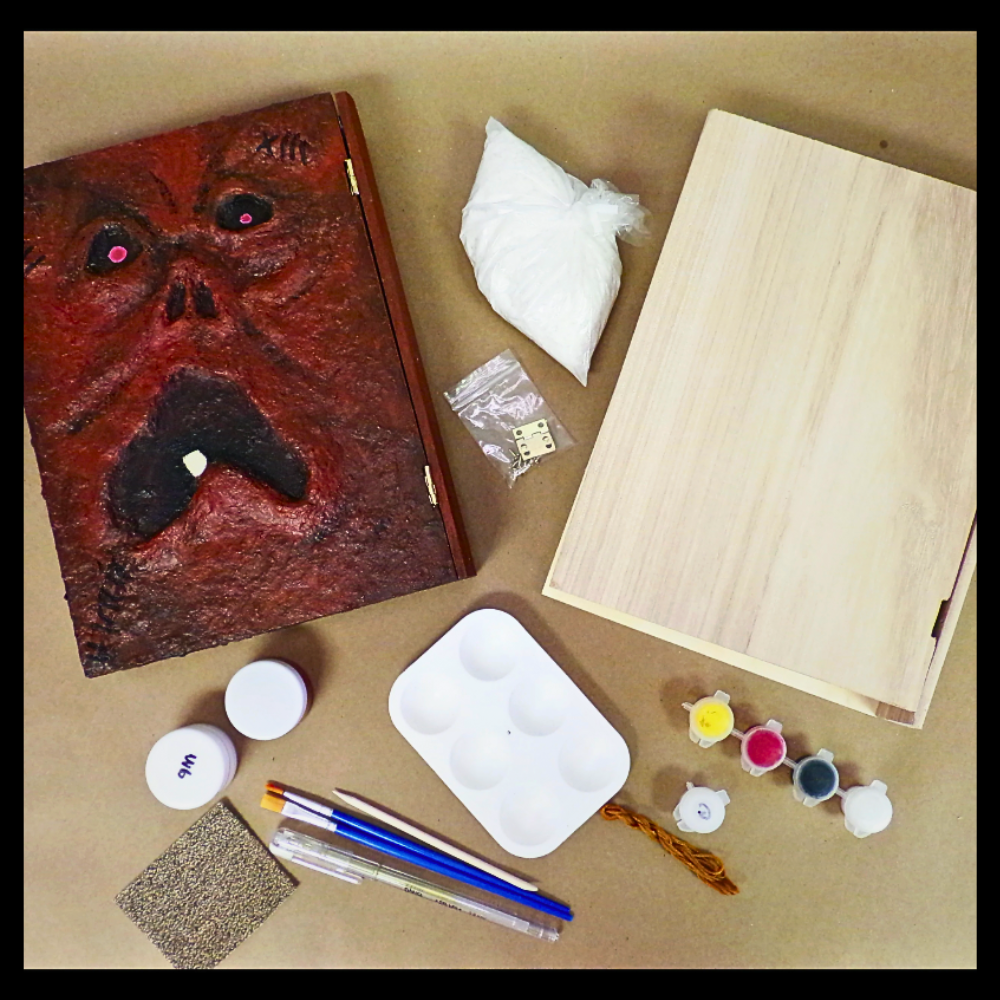 DIY Necronomicon Book-Box Craft Kit