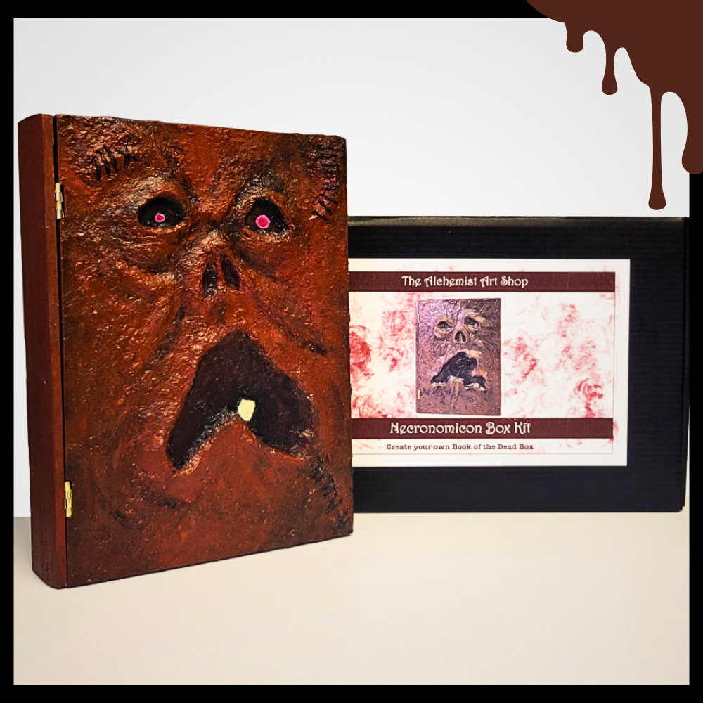 DIY Necronomicon Book-Box Craft Kit