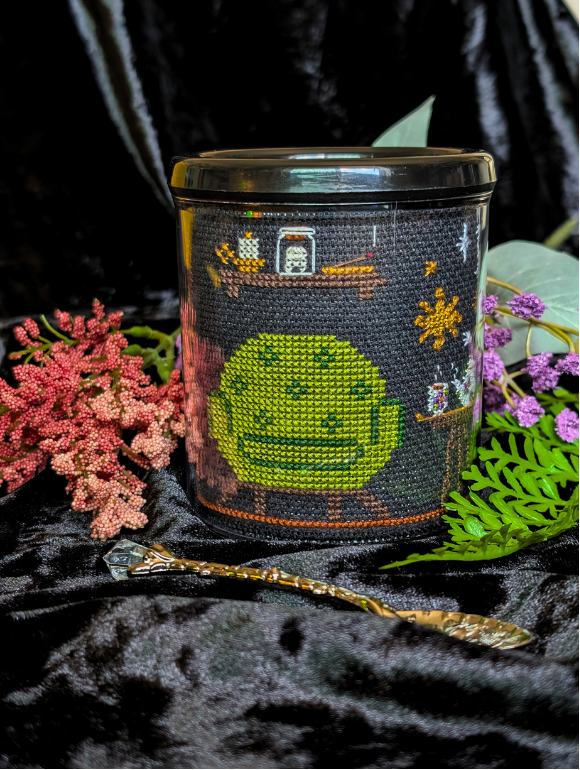 Witch's Cottage Cross Stitch Pattern