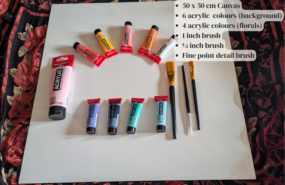 Abstract Acrylic Painting Kit