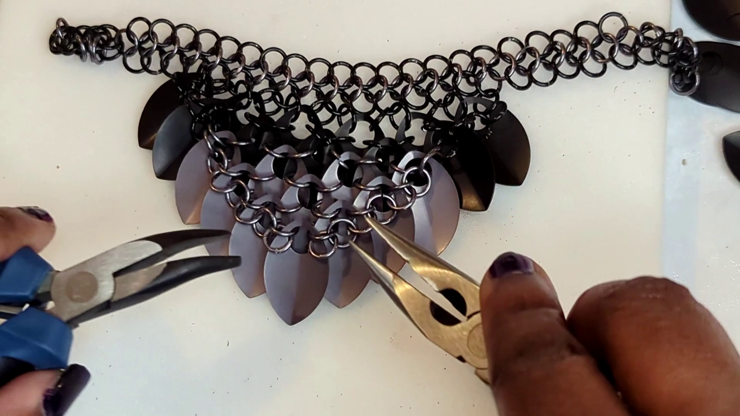 Chainmail And Scale Mail Crown Headdress