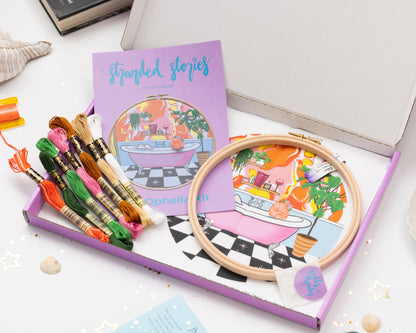 ‘Ophelia’ 3D Hair Embroidery Kit