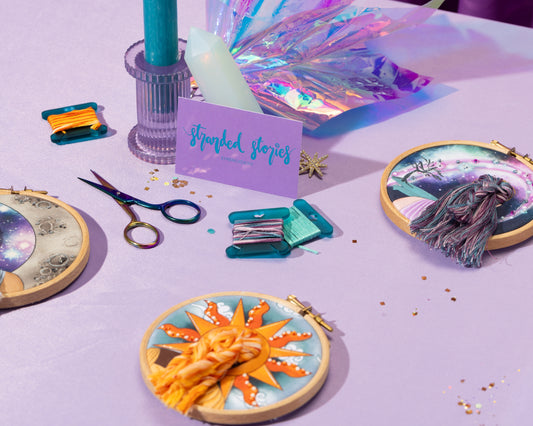 Celestial Mini 3D Hair Embroidery Kit