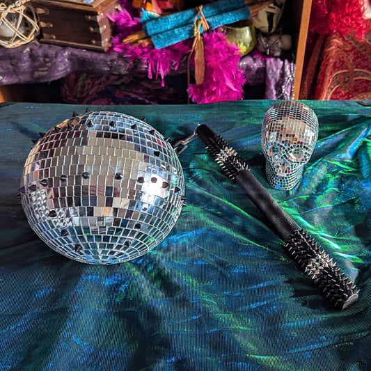 Goth Disco Ball Flail Kit