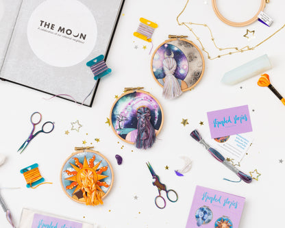 Celestial Mini 3D Hair Embroidery Kit