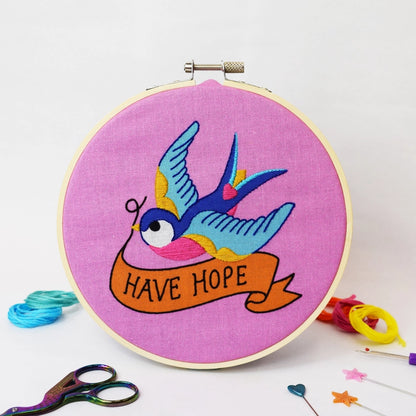 'Have Hope' Large Embroidery Kit