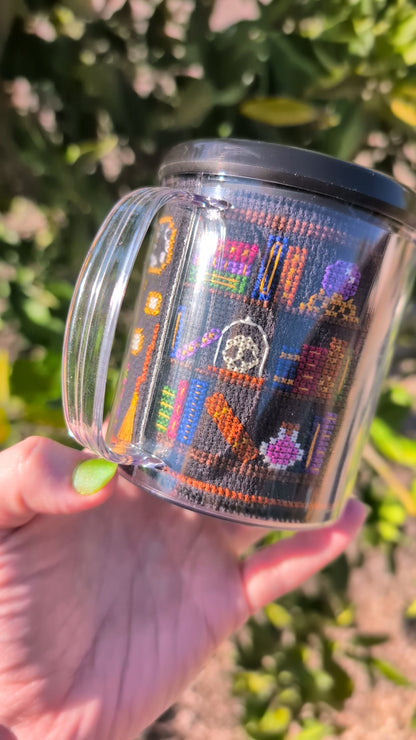 Witch's Cottage Cross Stitch Pattern