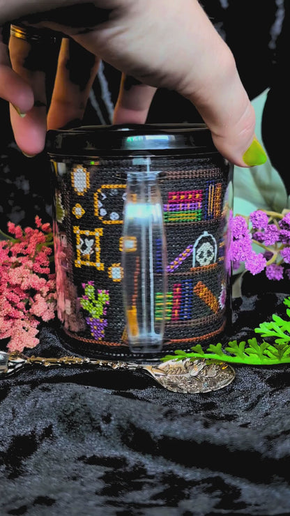Witch's Cottage Cross Stitch Pattern