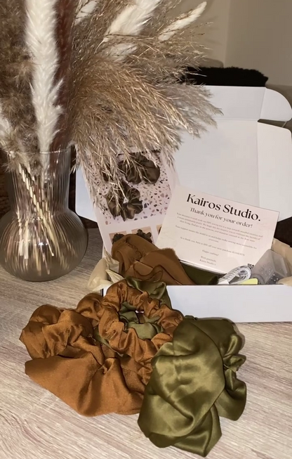 Hair Scrunchie DIY Sewing Kit